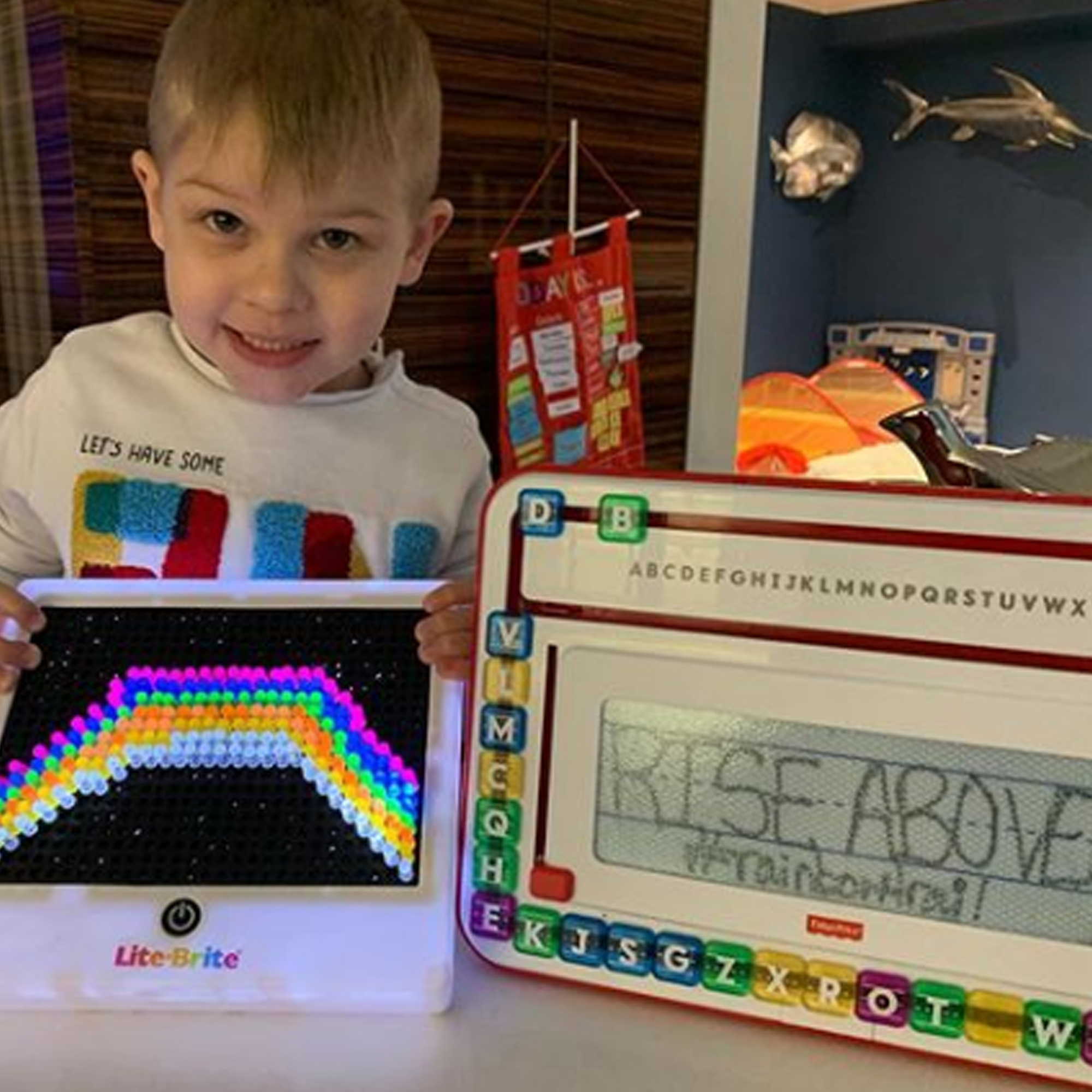 Rise Above Initiative Rainbow Trail Façade Academy of the Arts