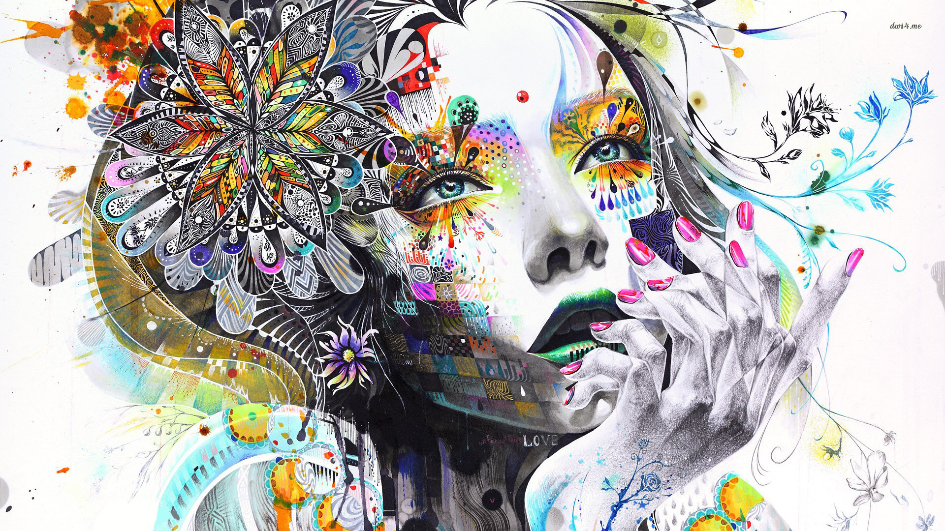 11595-stylized-womans-face-1920x1080-digital-art-wallpaper